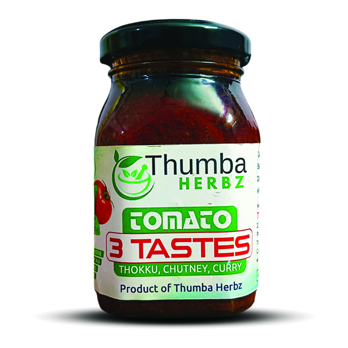 Tomato 3 Tastes Mix (Thokku, Chutney, Curry)