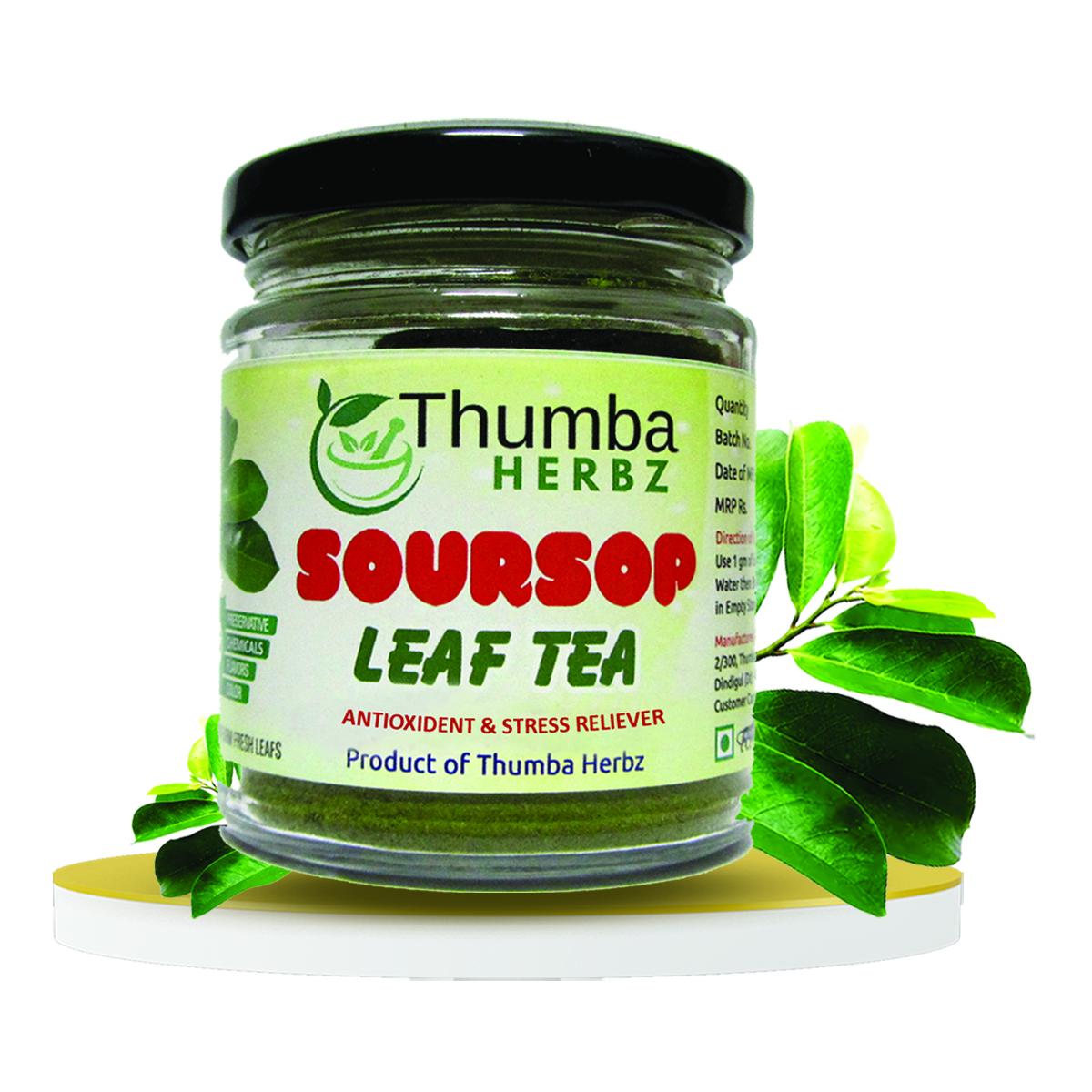Soursop Leaf Tea Powder